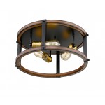 Z-Lite 3 Light Flush Mount