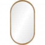 Everglade Natural Pine Wood Mirror (20X36)