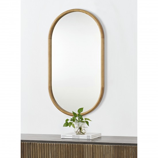 Everglade Natural Pine Wood Mirror (20X36)