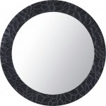 Tolima Dark Charcoal Aluminum Mirror (36X36)