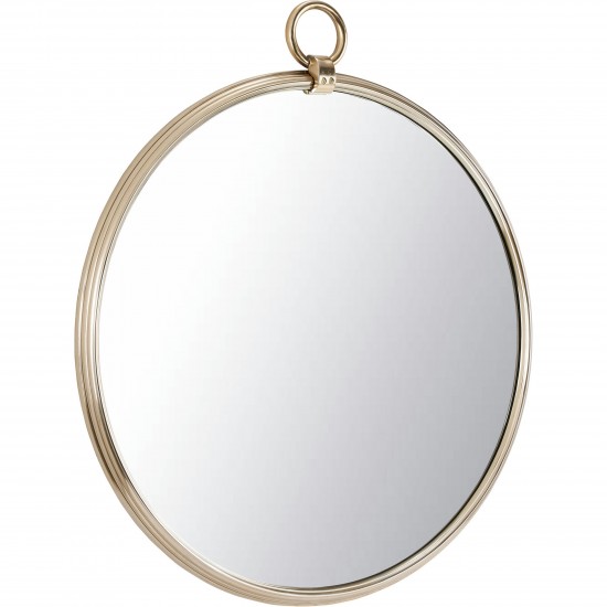 Fiona Gold Aluminum Mirror (30X34)