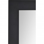 Salima Matte Black Iron Mirror (23.5X35.5)