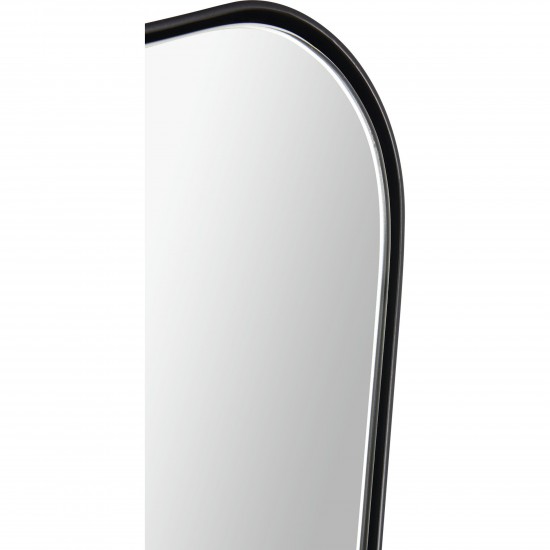Nashua Matte Black Iron Mirror (24X36)