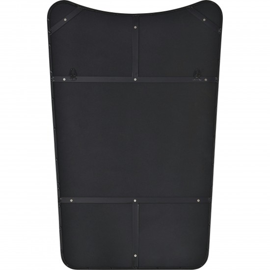 Nashua Matte Black Iron Mirror (24X36)