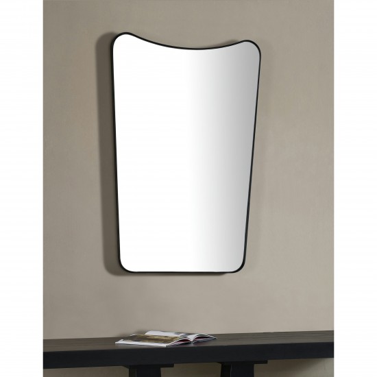 Nashua Matte Black Iron Mirror (24X36)