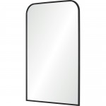 Jackline Matte Black Iron Mirror (24X36)