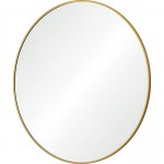 Alegre Gold Iron Mirror (30X30)