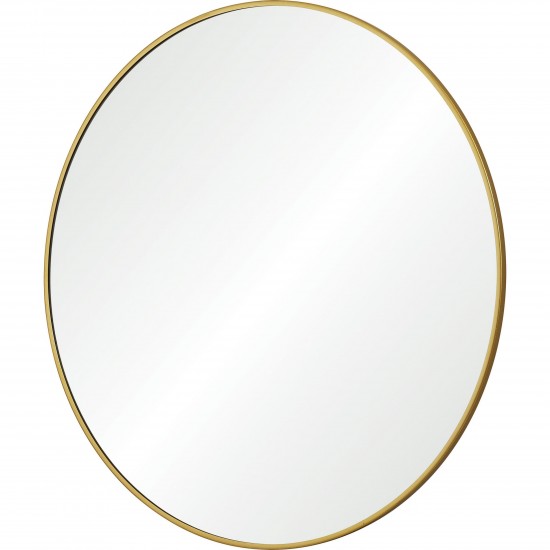 Alegre Gold Iron Mirror (30X30)