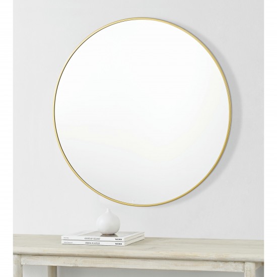 Alegre Gold Iron Mirror (30X30)