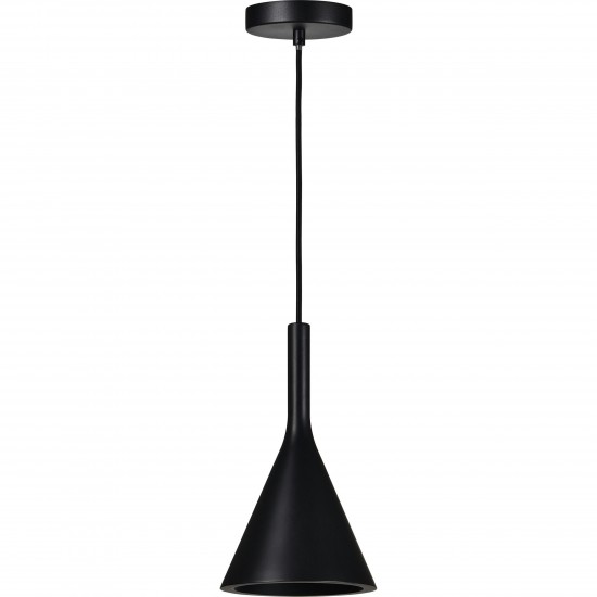 Meda Black Gypsum Ceiling Fixture