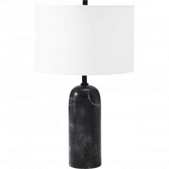 Hayden Black Marble, Iron Table Lamp