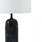 Hayden Black Marble, Iron Table Lamp