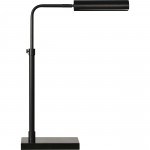 Fabolia Matte Black Iron Table Lamp