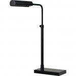 Fabolia Matte Black Iron Table Lamp