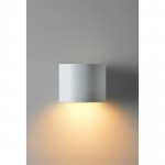 Zak Matte White Aluminum Wall Sconce