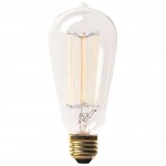 Retro Clear Incandescent Light Bulb (Pack Of 3)