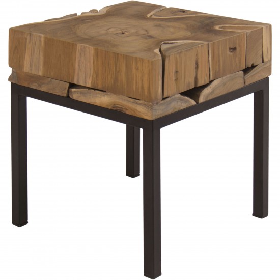 Terra Nova Natural Teak Root Live Edge Wood Table