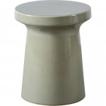 Shiloh Crackle Olive Ceramic Outdoor Table