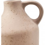 Suri Matte Beige With Speckles Ceramic Vase