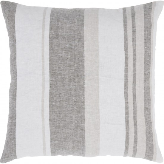 Cassidy Olive/Natural/White Linen Pillow