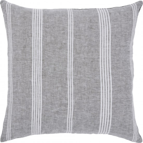 Damari Olive/White Linen Pillow