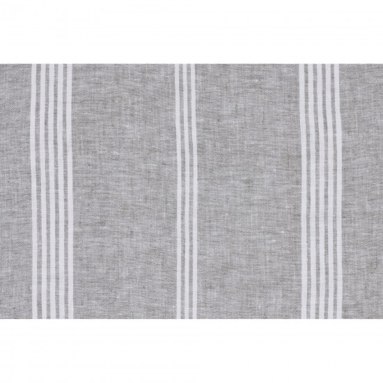 Damari Olive/White Linen Pillow