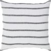 Nimah White/Black Linen Pillow