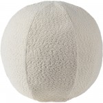 Solan Ivory Boucle Fabric Pillow