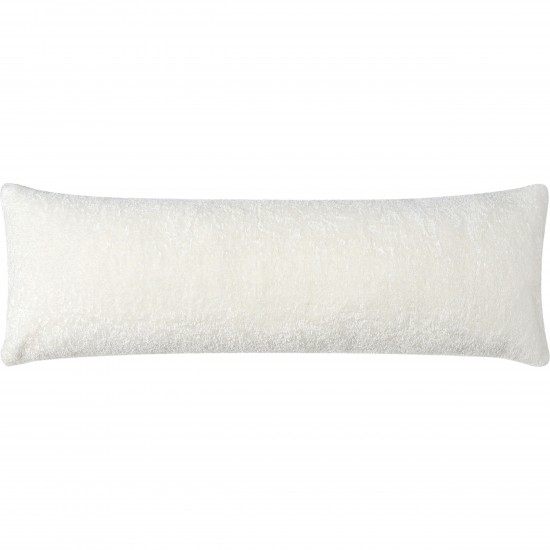 Ebba White Shearling Pillow