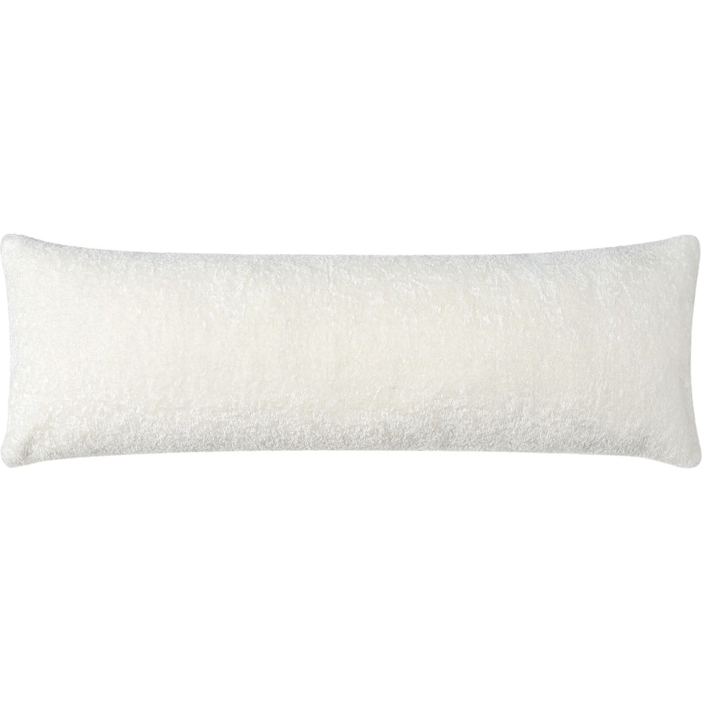 Ebba White Shearling Pillow