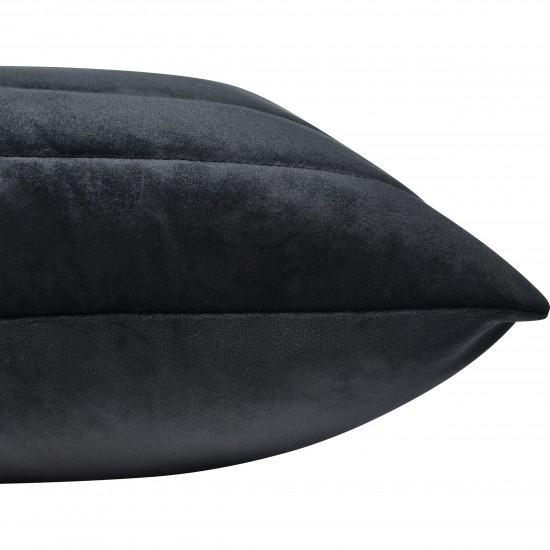 Chatra Black Velvet Pillow