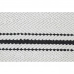 Alice Ivory/Black Hand Woven Wool Rug (24X39)