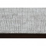 Hazel Taupe/Ivory Machine Knitted Micro Polyester Rug (39X59)