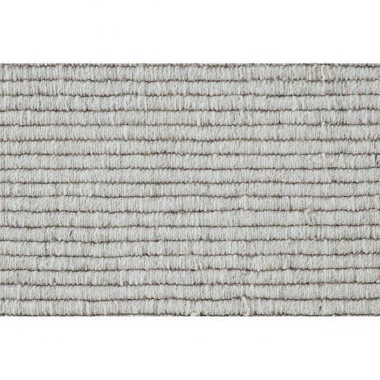 Lindley Oatmeal Hand Woven Wool, Polyester Rug (39X59)