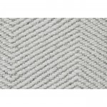 Malur Ivory/Silver Hand Woven Wool, Polyester Rug (39X59)