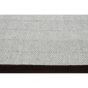 Malur Ivory/Silver Hand Woven Wool, Polyester Rug (63X87)