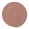 Candy Cane Rugs - Red 55” x 55”