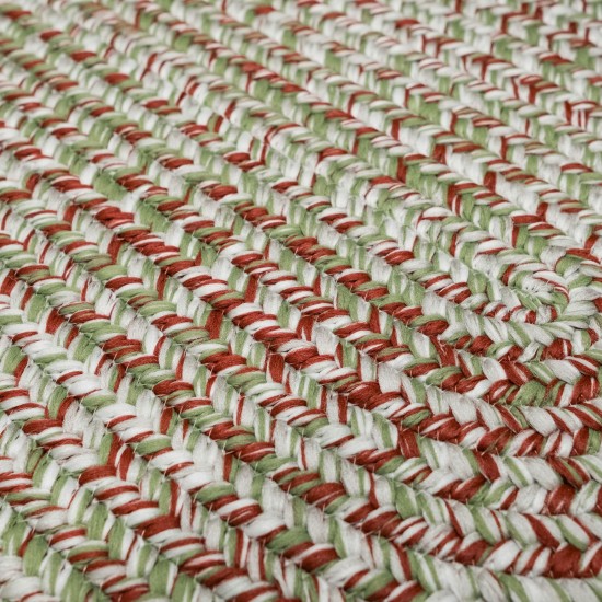 Christmas Braided Tweed Rug - Xmas Multi 22" x 34"