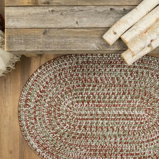 Christmas Braided Tweed Rug - Xmas Multi 22" x 34"