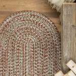 Christmas Braided Tweed Rug - Xmas Multi 22" x 34"