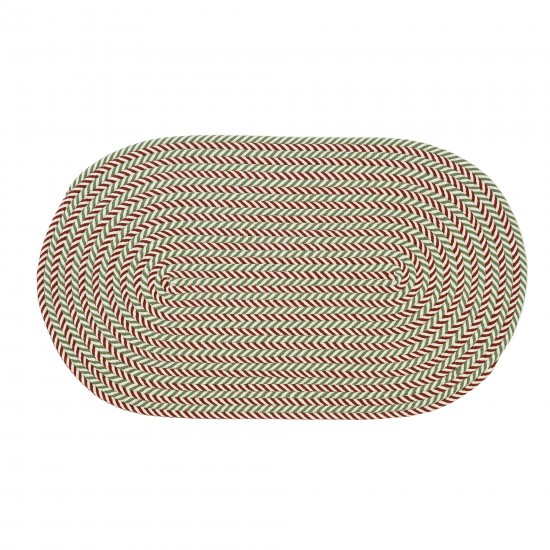 Clause Reversible Woven Holiday Rug - Holiday Multi 22" x 34"