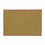 Holiday-Vibes Houndstooth Rug - Vibe Green/Red 42" x 66"