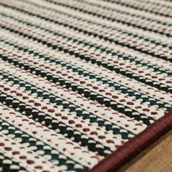 Noth Pole Multi Stripe Holiday Rug - Holiday Multi 22" x 34"