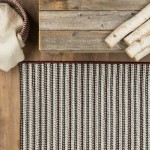Noth Pole Multi Stripe Holiday Rug - Holiday Multi 22" x 34"