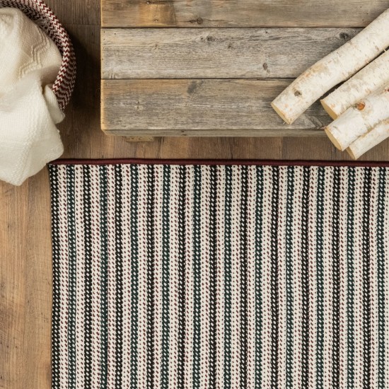 Noth Pole Multi Stripe Holiday Rug - Holiday Multi 22" x 34"