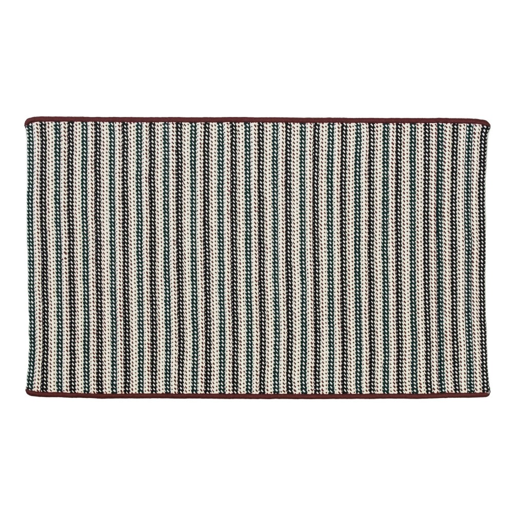 Noth Pole Multi Stripe Holiday Rug - Holiday Multi 42" x 66"