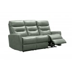 39PHL-1115 Enzo Power Reclining Sofa, Antonio Green Gray