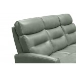 39PHL-1115 Enzo Power Reclining Sofa, Antonio Green Gray