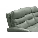 39PHL-1115 Enzo Power Reclining Sofa, Antonio Green Gray