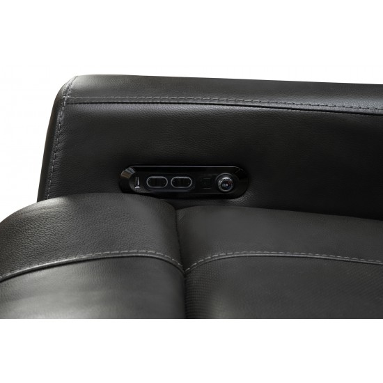 9PHHC-3719 Donovan HC Power Recliner, Matteo Smokey Gray